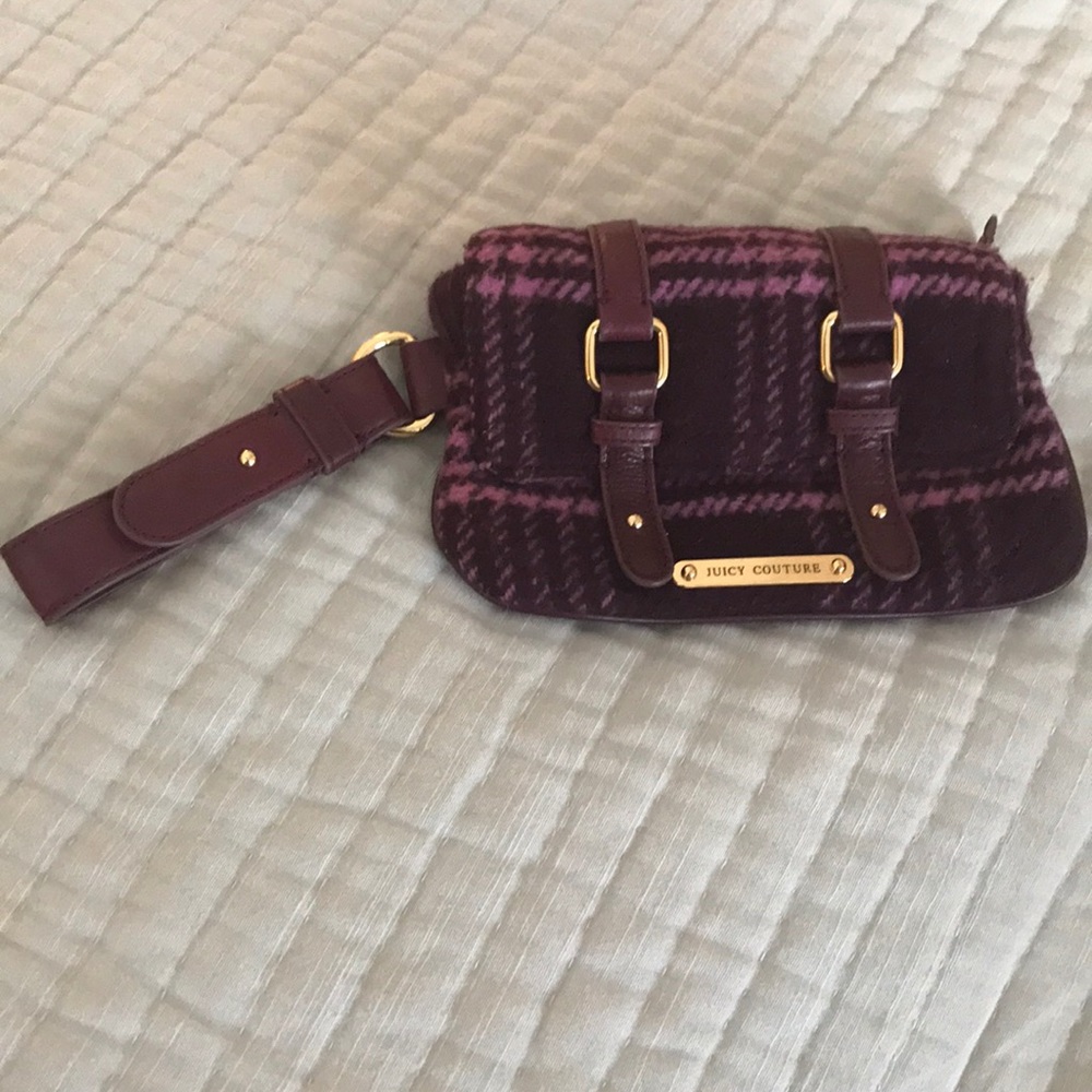 Juicy Couture Wool wristlet